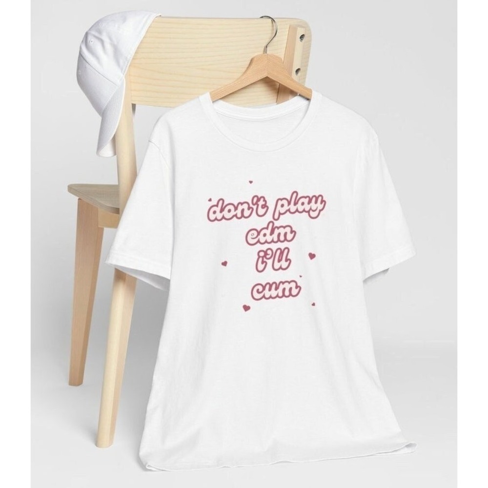 Funny Rave EDM Party Festival Humor Graphic T-Shirt